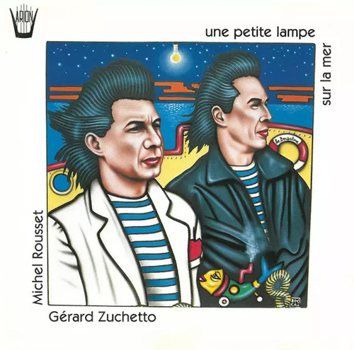 Une petite lampe sur mer - une,